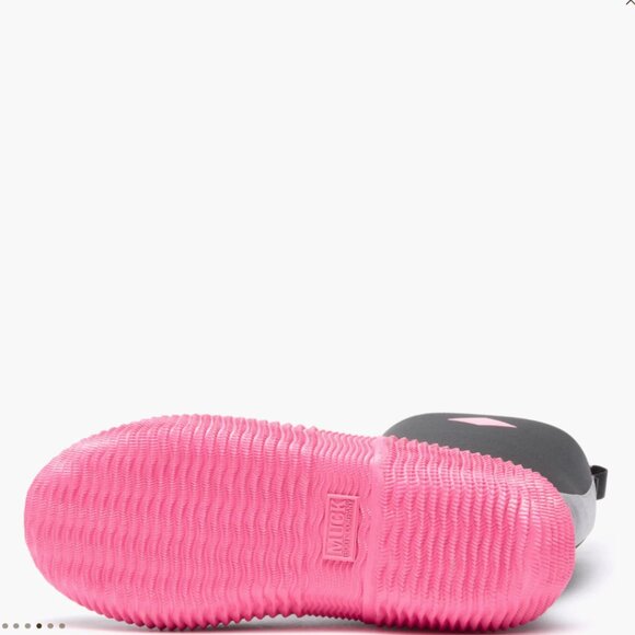 MUCK Hale Waterproof Neoprene All Weather Boot Black Hot Pink Sz 9 - Picture 4 of 5
